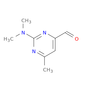 2-(dimethylamino)-6-methylpyrimidine-4-carbaldehyde