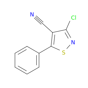 3-氯-5-苯基-1,2-噻唑-4-甲腈
