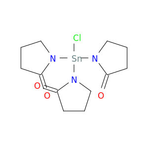 2-Pyrrolidinone, 1,1',1''-(chlorostannylidyne)tris-
