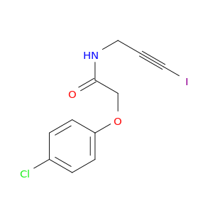 Acetamide, 2-(4-chlorophenoxy)-N-(3-iodo-2-propynyl)-