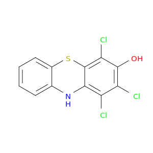 10H-Phenothiazin-3-ol, 1,2,4-trichloro-