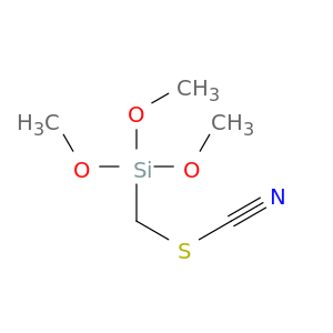 Thiocyanic acid, (trimethoxysilyl)methyl ester