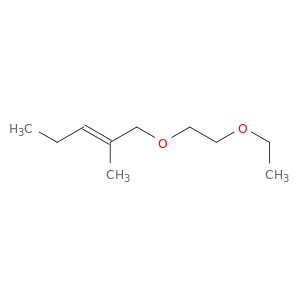 2-Pentene, 1-(2-ethoxyethoxy)-2-methyl-, (E)-