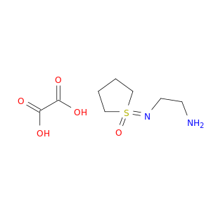 1-[(2-Aminoethyl)imino]-1lambda6-thiolan-1-one; oxalic acid