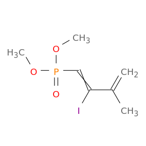 Phosphonic acid, (2-iodo-3-methyl-1,3-butadienyl)-, dimethyl ester