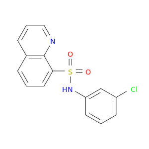 N-(3-氯苯基)-8-喹啉磺酰胺