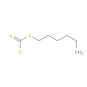 Carbonotrithioic acid, monohexyl ester