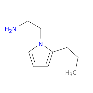 1H-Pyrrole-1-ethanamine, 2-propyl-