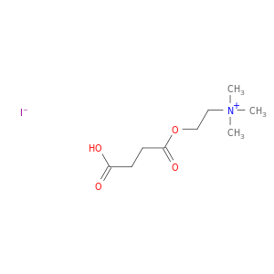 Ethanaminium, 2-(3-carboxy-1-oxopropoxy)-N,N,N-trimethyl-, iodide
