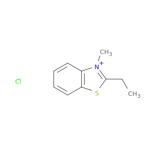 Benzothiazolium, 2-ethyl-3-methyl-, chloride