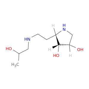 3,4-Pyrrolidinediol, 2-[2-[(2-hydroxypropyl)amino]ethyl]-, (2S,3R,4S)-