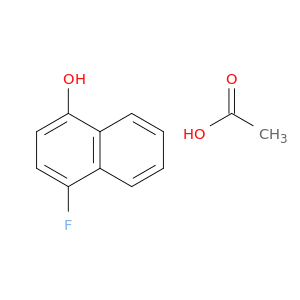 1-Naphthalenol, 4-fluoro-, acetate