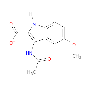 3-acetamido-5-methoxy-1H-indole-2-carboxylate