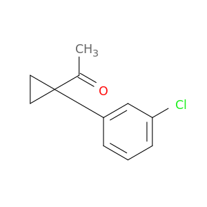 1-(1-(3-CHLOROPHENYL)CYCLOPROPYL)ETHANONE