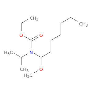 Carbamic acid, (1-methoxyheptyl)(1-methylethyl)-, ethyl ester
