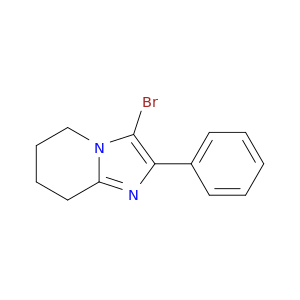 Imidazo[1,2-a]pyridine, 3-bromo-5,6,7,8-tetrahydro-2-phenyl-