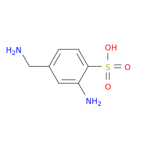 Benzenesulfonic acid, 2-amino-4-(aminomethyl)-