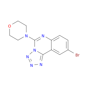 Tetrazolo[1,5-c]quinazoline, 9-bromo-5-(4-morpholinyl)-