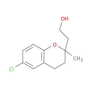 2H-1-Benzopyran-2-ethanol, 6-chloro-3,4-dihydro-2-methyl-