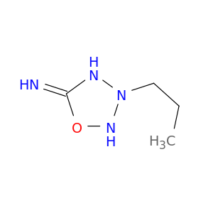 1,2,3,4-Oxatriazolium,5-amino-3-propyl-, chloride (1:1)