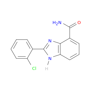 1H-Benzimidazole-4-carboxamide, 2-(2-chlorophenyl)-