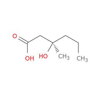 Hexanoic acid, 3-hydroxy-3-methyl-, (3R)-
