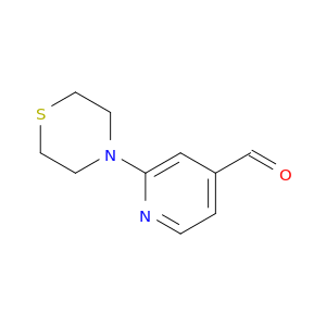4-Pyridinecarboxaldehyde,2-(4-thiomorpholinyl)-