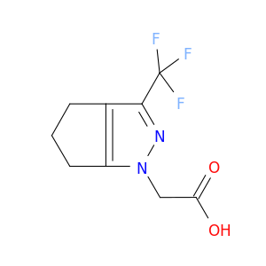 2-(3-(三氟甲基)-5,6-二氢环戊[[c]吡唑-1(4H)-基)乙酸