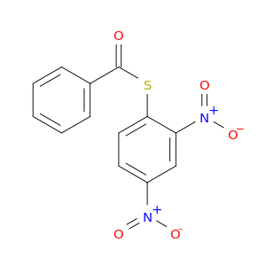 Benzenecarbothioic acid, S-(2,4-dinitrophenyl) ester