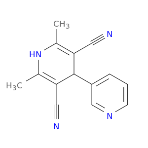 [3,4'-Bipyridine]-3',5'-dicarbonitrile, 1',4'-dihydro-2',6'-dimethyl-