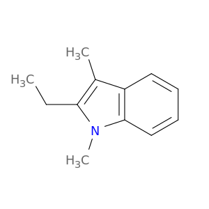 1H-Indole, 2-ethyl-1,3-dimethyl-