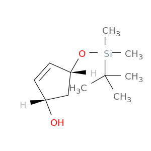 2-Cyclopenten-1-ol, 4-[[(1,1-dimethylethyl)dimethylsilyl]oxy]-, cis-
