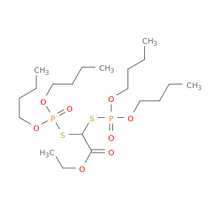 ETHYL 2,2-BIS(DIBUTOXYPHOSPHORYLSULFANYL)ACETATE