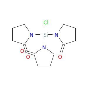 2-Pyrrolidinone, 1,1',1''-(chlorosilylidyne)tris-