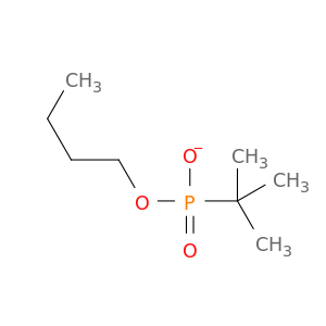 Phosphonic acid, (1,1-dimethylethyl)-, monobutyl ester
