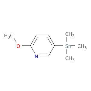 Pyridine, 2-methoxy-5-(trimethylstannyl)-