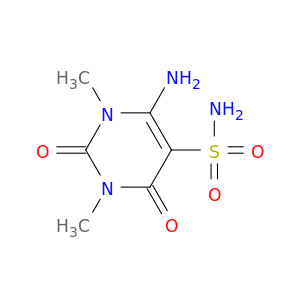 6-amino-1,3-dimethyl-2,4-dioxo-1,2,3,4-tetrahydropyrimidine-5-sulfonamide