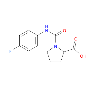 1-[(4-Fluorophenyl)carbamoyl]pyrrolidine-2-carboxylic Acid