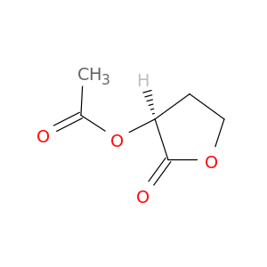2(3H)-Furanone, 3-(acetyloxy)dihydro-, (3S)-
