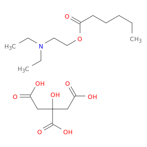 己酸二乙氨基乙醇酯柠檬酸盐