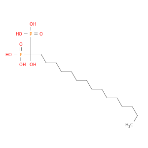 Phosphonic acid,P,P'-(1-hydroxyhexadecylidene)bis-