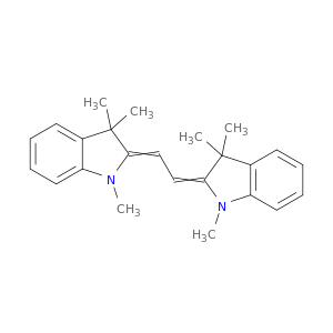 1H-Indole, 2,2'-(1,2-ethanediylidene)bis[2,3-dihydro-1,3,3-trimethyl-