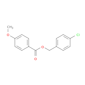 Benzoic acid, 4-methoxy-, (4-chlorophenyl)methyl ester