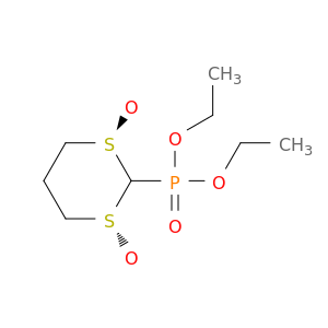 Phosphonic acid, [(1R,3R)-1,3-dioxido-1,3-dithian-2-yl]-, diethyl ester