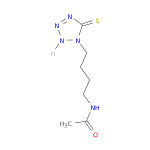 Acetamide, N-[4-(2,5-dihydro-5-thioxo-1H-tetrazol-1-yl)butyl]-