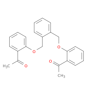 Ethanone, 1,1'-[1,2-phenylenebis(methyleneoxy-2,1-phenylene)]bis-