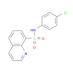 N-(4-氯苯基)-8-喹啉磺酰胺