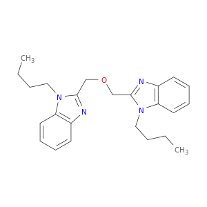 1H-Benzimidazole, 2,2'-[oxybis(methylene)]bis[1-butyl-