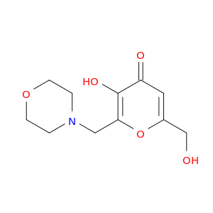 4H-Pyran-4-one,3-hydroxy-6-(hydroxymethyl)-2-(4-morpholinylmethyl)-