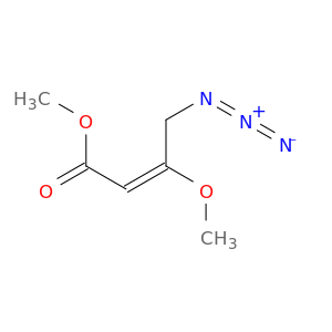 2-Butenoic acid, 4-azido-3-methoxy-, methyl ester, (2E)-
